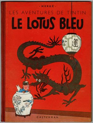 Le Lotus bleu, les aventures de Tintin au pays du dragon