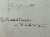 an old envelope with a handwritten message on the front