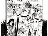 a page from a comic book with a picture of a man and a woman