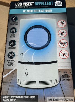 a box that has a mosquito repellent inside of it