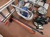 a lot of tools that are sitting on the floor
