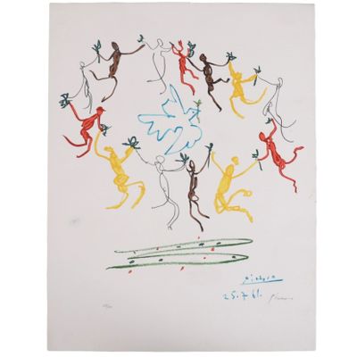 une image représentant un dessin d'un groupe de personnes sur une planche de surf