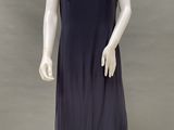 an image of a mannequin wearing a black dress on a mannequin stand