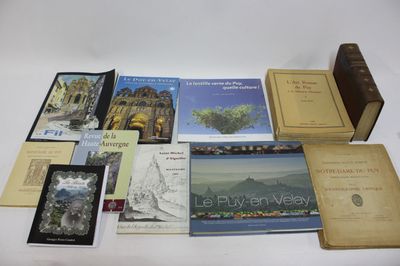 [LE PUY EN VELAY]. 11 volumes dont : PASCAL, Bibliographie d…