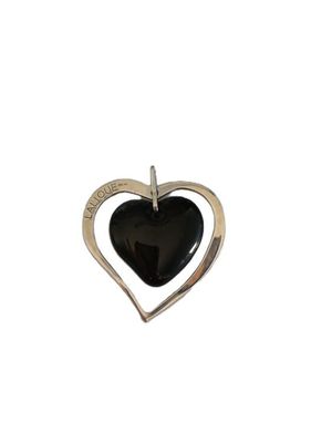 Pendentif Ancien En Forme De Cœur - Argent 925 - Belle Pièce De Collection