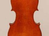 an antique violin with the back of the back of the cello