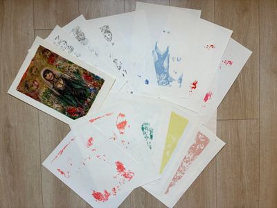 Edouard Goerg (1893-1969) - Décompostion de La marié, 1961, …