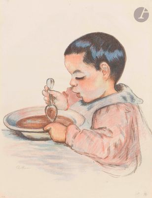 Armand Guillaumin (1841-1927) Portrait d’Armand, ou Enfant m…