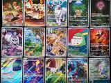 de nombreuses cartes posées ensemble sur la table