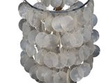 a picture of a chandelier made out of shells