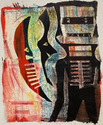 une image d'un tableau représentant un homme et une femme