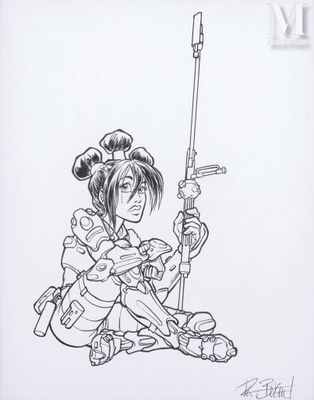 BUCHET, Philippe (né en 1962) Sillage