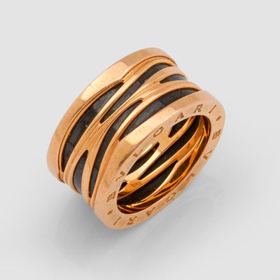 Bandring von BVLGARI-"B.zero1", Zaha Hadid Kollektion Roségo…