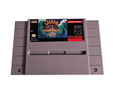 an old nintendo game on a white surface