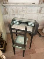 FABRE Christine (1951) - Bureau à gradin et sa chaise en cér… (photo 2)