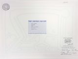 an image of a white envelope with a blue stamp on it