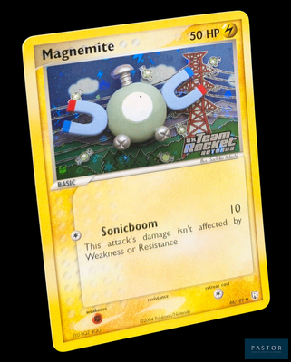 une photo d'une carte sur laquelle figure un personnage de Pokémon