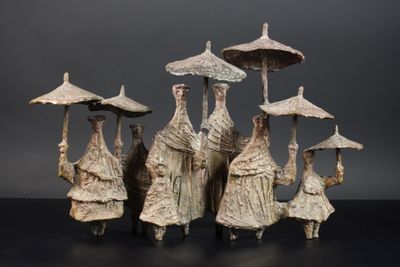 Gerhard Brandes (1923-2013). Sculpture en bronze de la série…