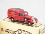 a toy truck that is sitting on top of a box