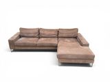 an image of a sectional couch with a chaise lounger