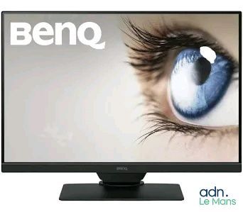benq 24 inch widescreen led monitor with built - in speakers