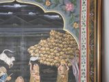 a picture of a painting on the wall of a building