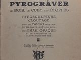 an old book with a black and white title on it