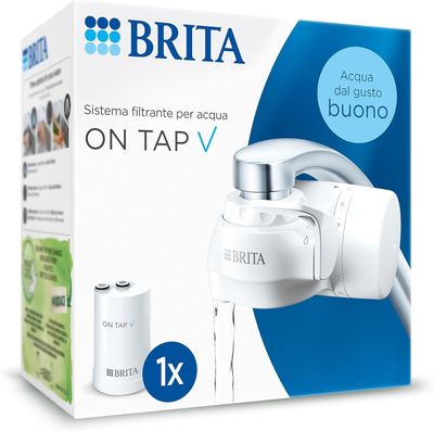 Brita On Tap V avec 4 piles fournies dans la boîte