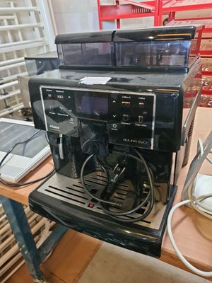 a coffee machine that is sitting on a table