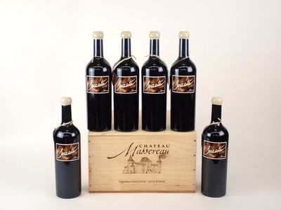 BORDEAUX - 1 CBO, 6 bouteilles, Graves, Château Massereau, S…