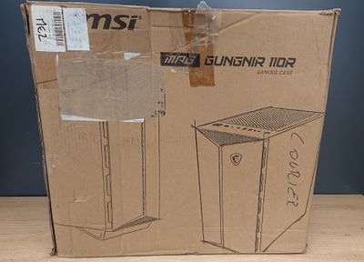 Boîtier PC ,MSI MPG GUNGNIR 110R, tour compatible avec les c…