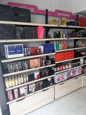 a store with a lot of beauty products on the shelves