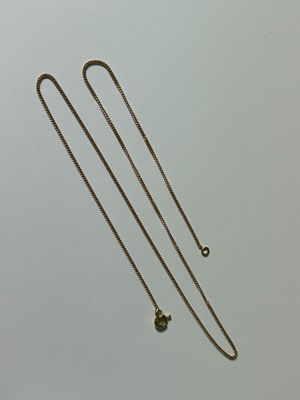 Chaîne en or 750 millièmes, L. 45 cm, P. 2,85 g - Photo 1