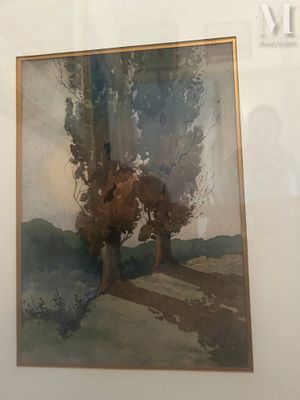 une image d'une peinture exposée dans une vitrine
