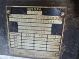 a close up of a sign on the side of a machine