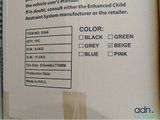 a box with a label on it sitting on a table