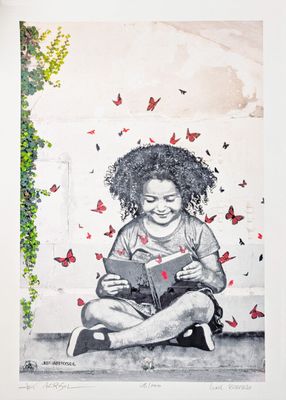 La Petite Liseuse de Jef Aerosol
