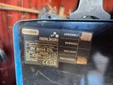 a close up of a machine with a label on it