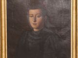 Portrait d'un jeune homme en cape noire, par un artiste inconnu