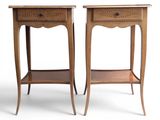 pair of 19th century french bedside tables