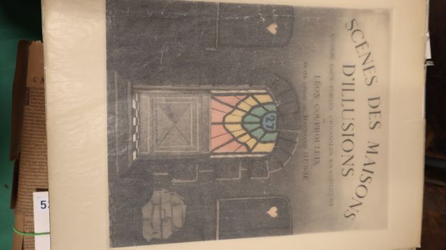 SCENES des MAISONS d’ILLUSIONS: Eaux-Fortes originales en couleur...