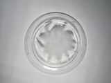 a glass bowl with a flower inside of it