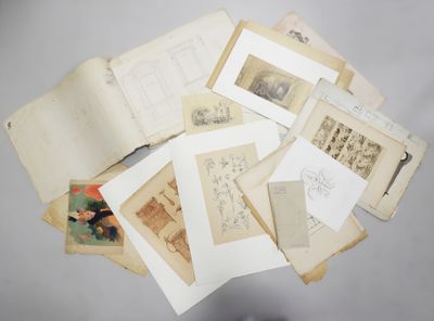 [ARCHITECTURE] Ensemble d'environ 30 gravures anciennes (XVI… - Photo 1