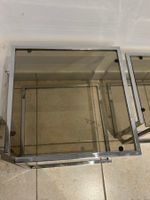 10065-2 / mil / Trois tables gigognes de forme carré en verr… (photo 6)