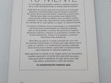 the back cover of a book on a white table