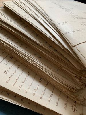 PREMIER EMPIRE. Manuscrit de 104 + 57 + 472 pp. in-4. En all…