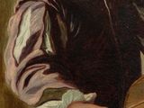 portrait of a young boy with a drum and a flute