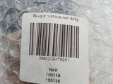 a plastic bag with a brown object inside of it