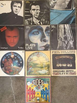 a lot of music cds on the floor