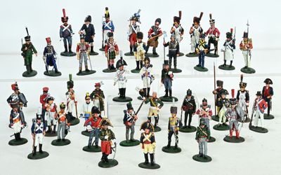 a lot of toy soldiers that are standing in a circle